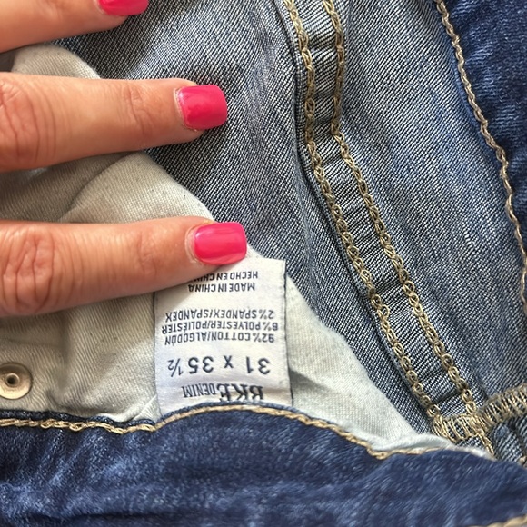 BKE Payton bootcut jeans. 31x35.5 - Picture 3 of 4